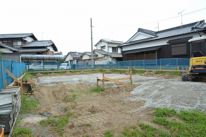 「那珂川市03」注文住宅現場リポート②【基礎工事】【砕石転圧】