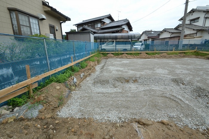 「那珂川市03」注文住宅現場リポート②【基礎工事】【砕石転圧】