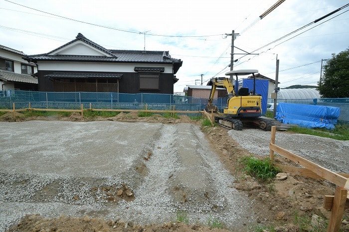 「那珂川市03」注文住宅現場リポート②【基礎工事】【砕石転圧】