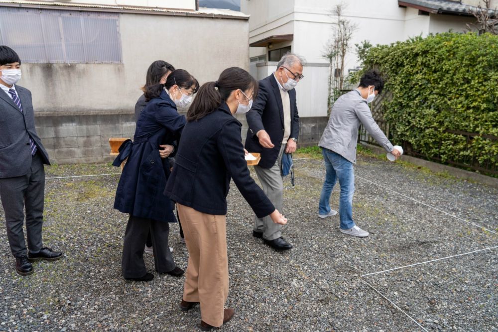 「糸島市二丈深江01」注文住宅現場リポート①【地鎮祭】