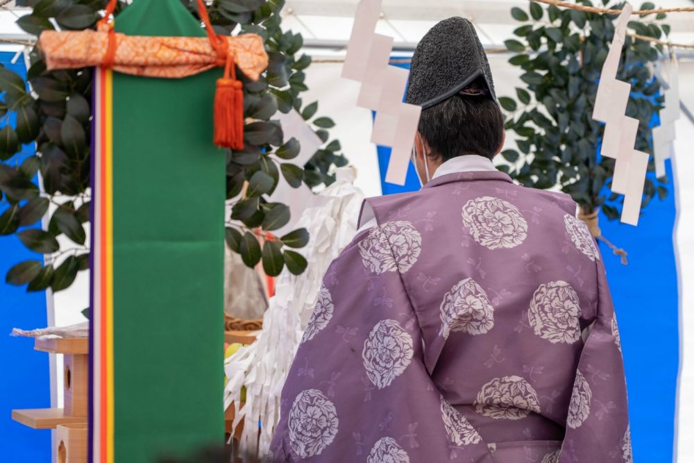 「糸島市二丈深江01」注文住宅現場リポート①【地鎮祭】
