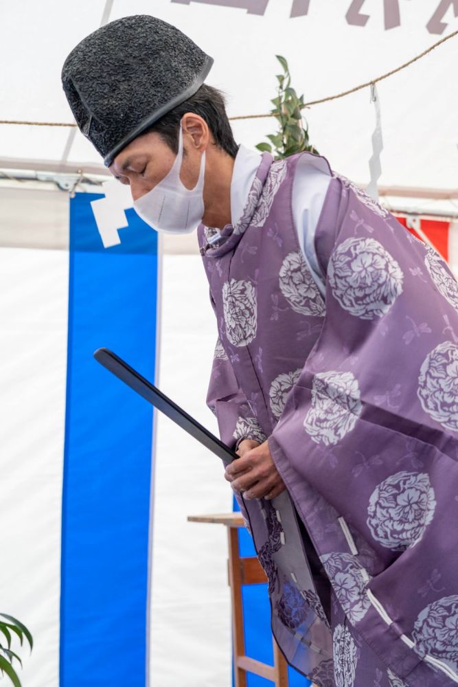 「糸島市二丈深江01」注文住宅現場リポート①【地鎮祭】