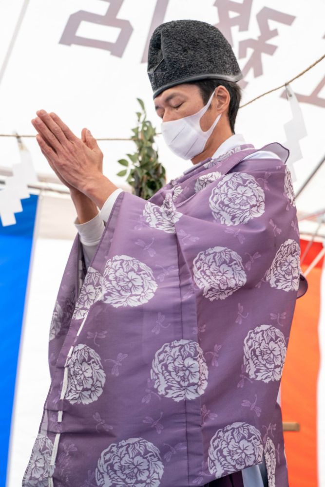 「糸島市二丈深江01」注文住宅現場リポート①【地鎮祭】