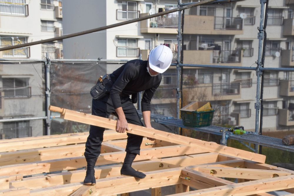 「福岡市早良区06」注文住宅現場リポート④【上棟式】