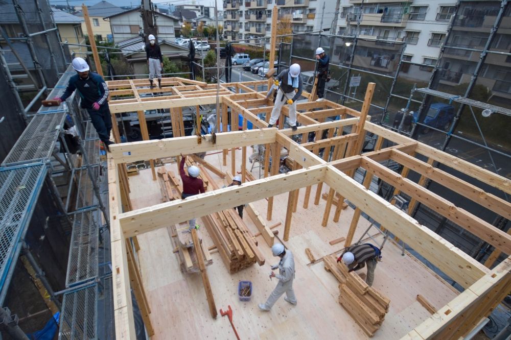 「福岡市早良区06」注文住宅現場リポート④【上棟式】