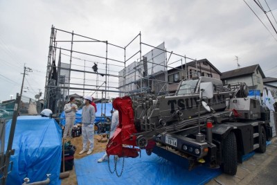 福岡市早良区06　注文住宅建築現場リポート④　～上棟式～