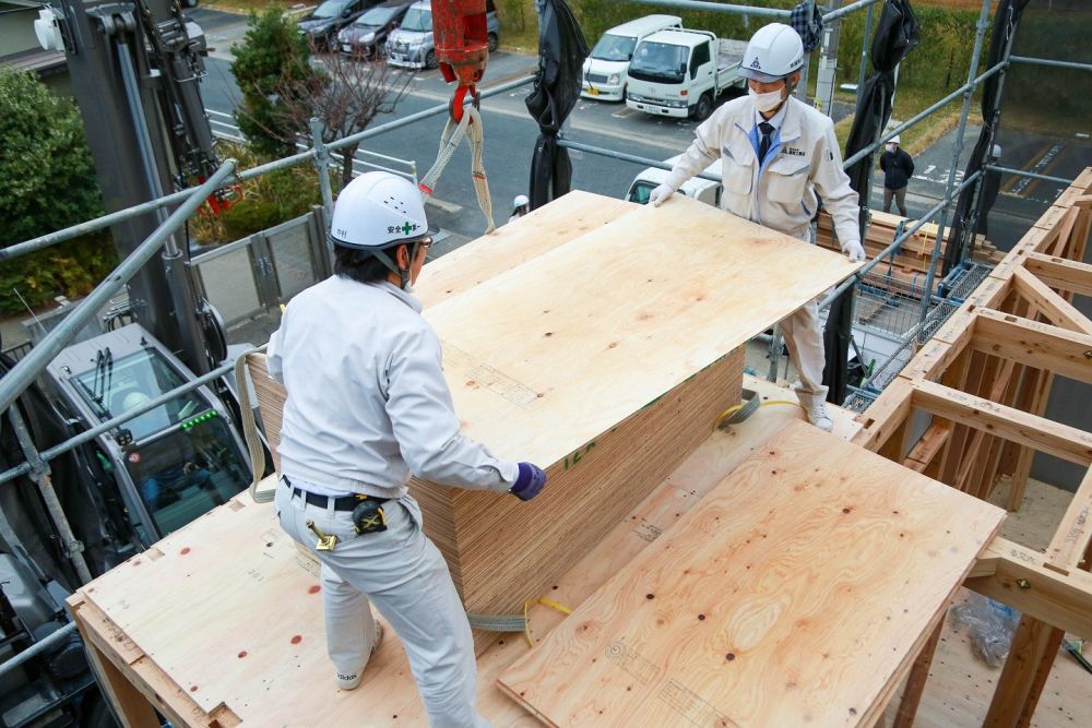 「福岡市早良区06」注文住宅現場リポート④【上棟式】