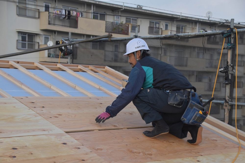 福岡市早良区06　注文住宅建築現場リポート④　～上棟式～