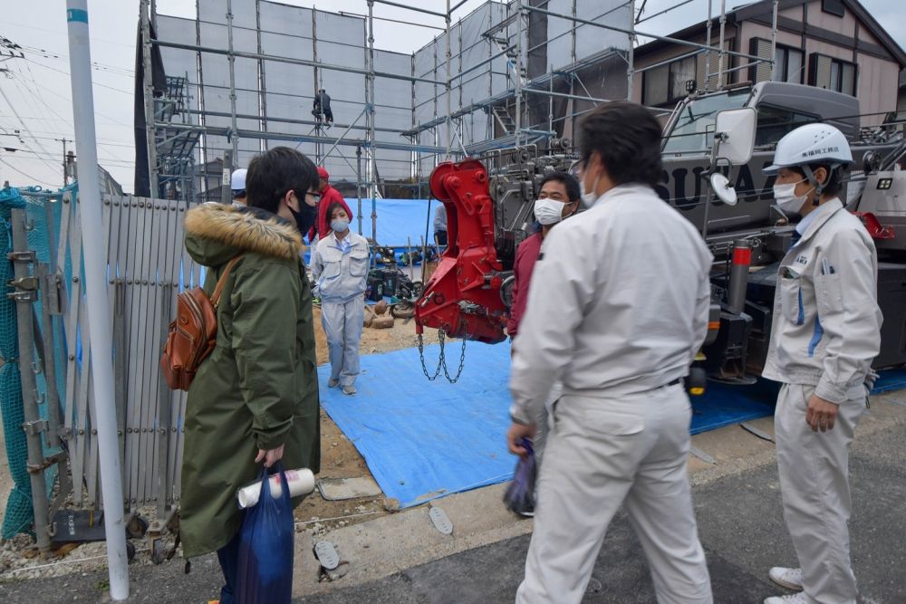 福岡市早良区06　注文住宅建築現場リポート④　～上棟式～