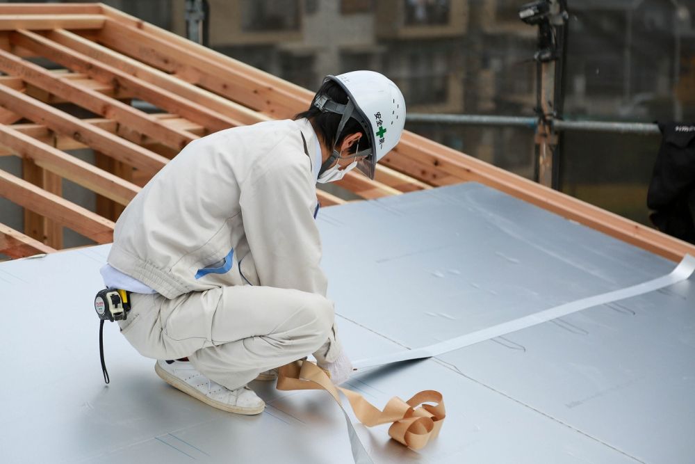 福岡市早良区06　注文住宅建築現場リポート④　～上棟式～