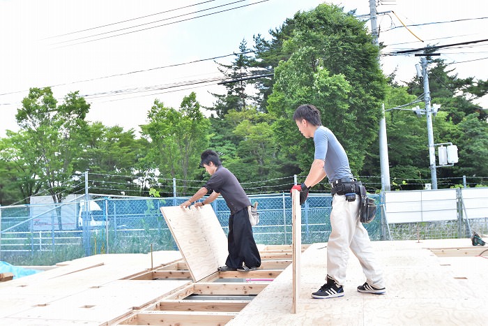 福岡県春日市星見ヶ丘01　注文住宅建築現場リポート④