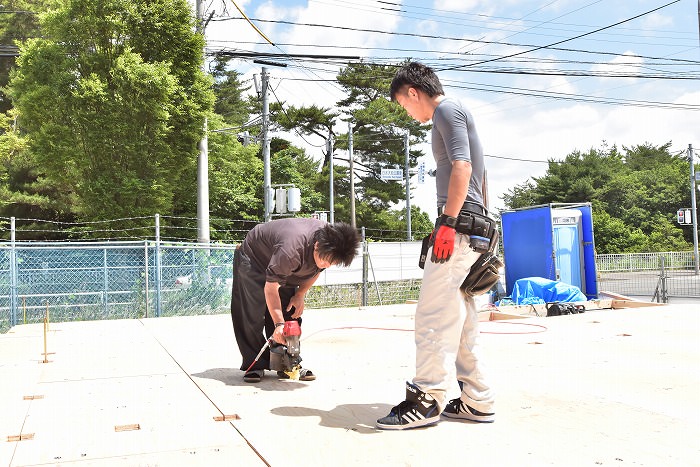 福岡県春日市星見ヶ丘01　注文住宅建築現場リポート④