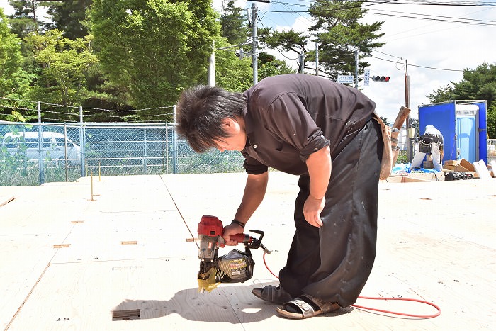 福岡県春日市星見ヶ丘01　注文住宅建築現場リポート④