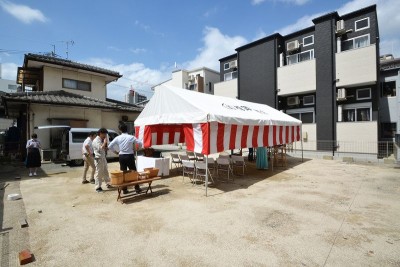 福岡市博多区02　注文住宅建築現場リポート①　～地鎮祭～