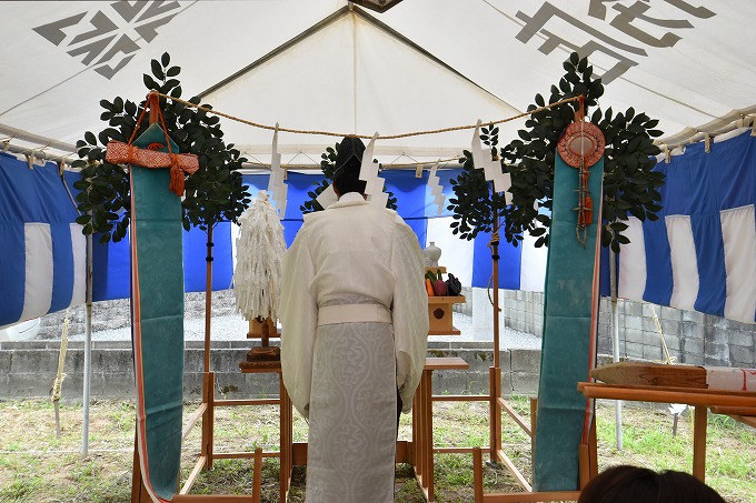 「那珂川市03」注文住宅現場リポート①【地鎮祭】