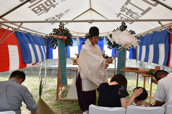「那珂川市03」注文住宅現場リポート①【地鎮祭】