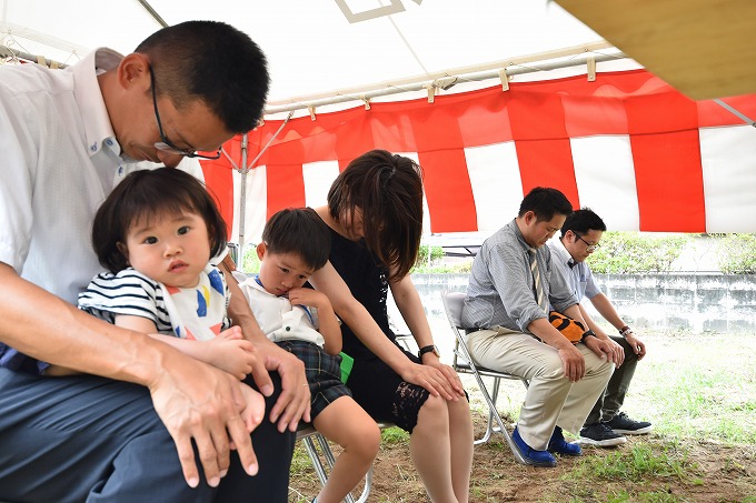 福岡県那珂川市03　注文住宅建築現場リポート①　～地鎮祭～