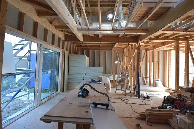 「三井郡大刀洗町02」注文住宅現場リポート⑦【木工事】【外断熱材】