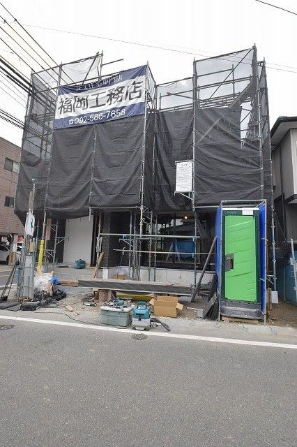 「福岡市南区五十川03」注文住宅現場リポート⑨【木工事】【石膏ボード】