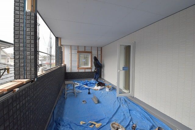 「福岡市南区五十川03」注文住宅現場リポート⑨【木工事】【石膏ボード】