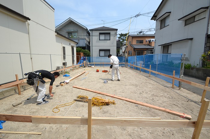 福岡市早良区百道01　注文住宅建築現場リポート②