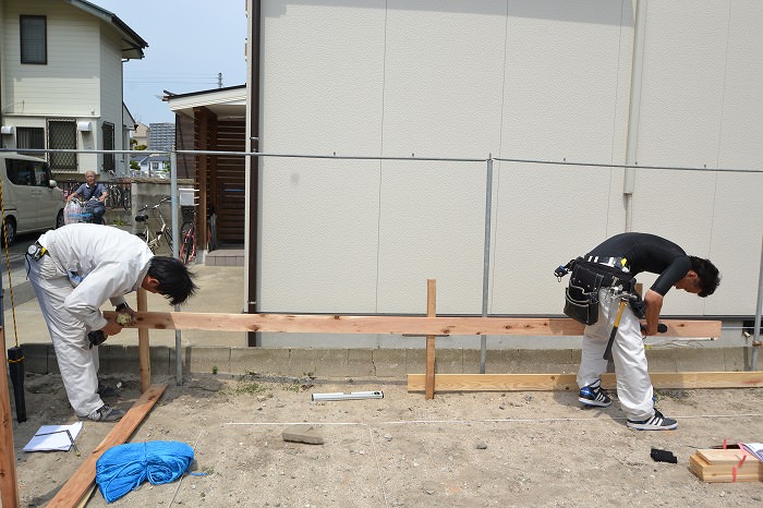 福岡市早良区百道01　注文住宅建築現場リポート②