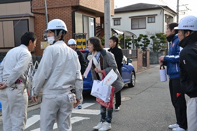 福岡市城南区七隈02　注文住宅建築現場リポート⑤　～上棟式2～