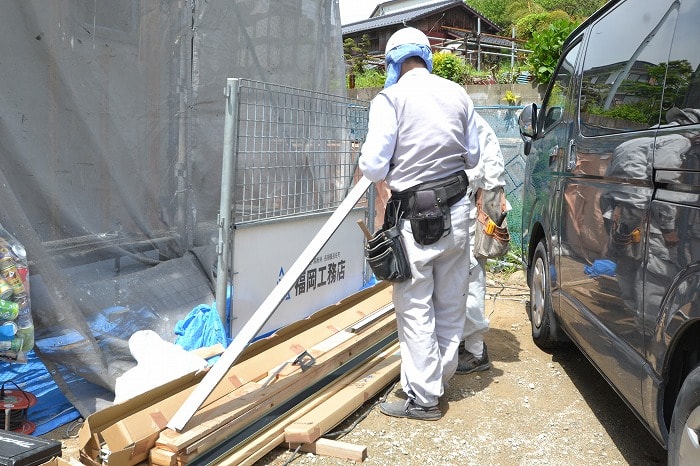 福岡県筑紫野市02　注文住宅建築現場リポート⑦