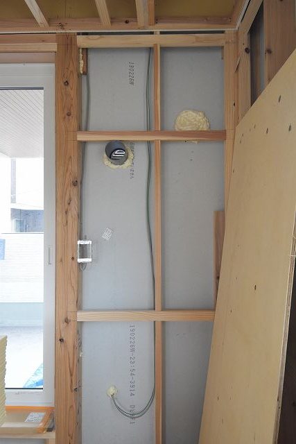 「福岡市西区03」注文住宅現場リポート⑨【木工事】【石膏ボード】