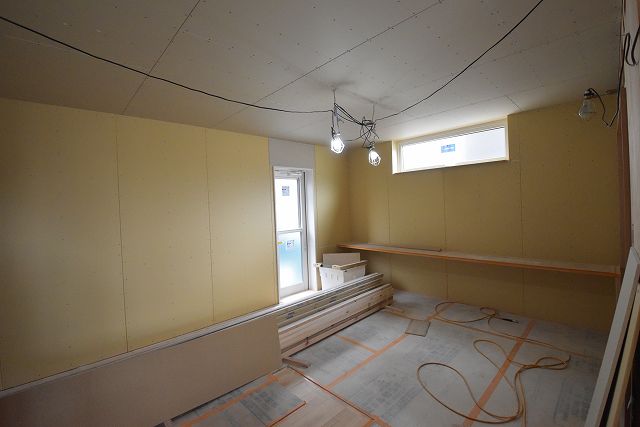 「福岡市西区03」注文住宅現場リポート⑨【木工事】【石膏ボード】