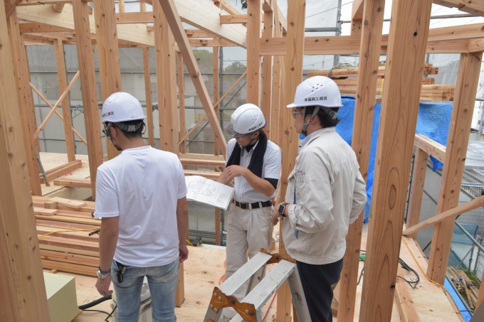 「朝倉郡筑前町中牟田01」注文住宅現場リポート④【上棟式】