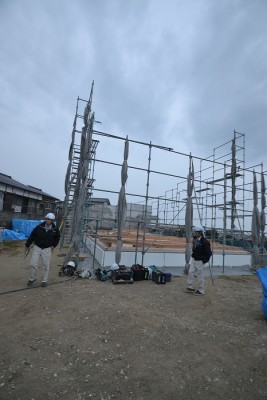 福岡県福津市01　注文住宅建築現場リポート④　～上棟式～