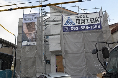 福岡市南区中尾01　注文住宅建築現場リポート⑨