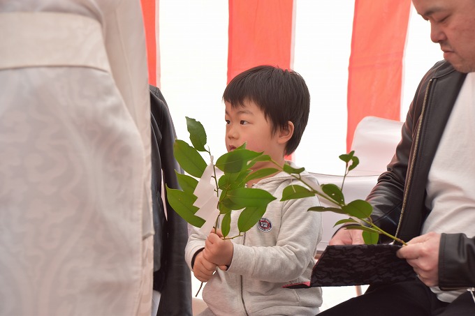 福岡市南区16　注文住宅建築現場リポート①　～地鎮祭～