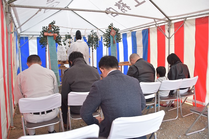 「福岡市南区16」注文住宅現場リポート①【地鎮祭】