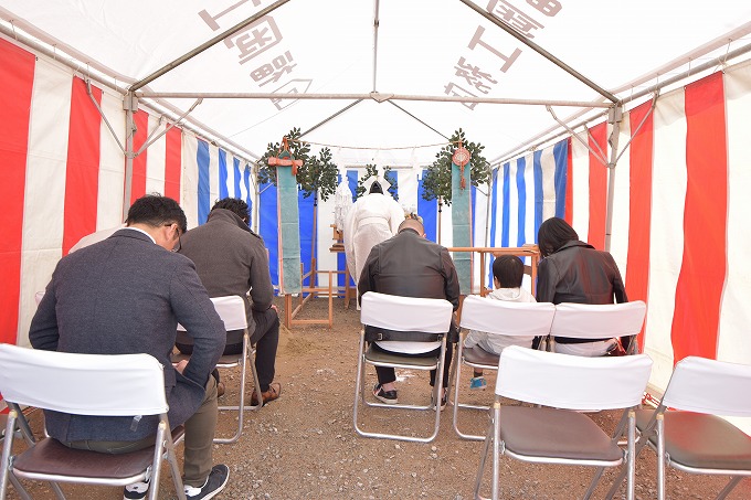 「福岡市南区16」注文住宅現場リポート①【地鎮祭】