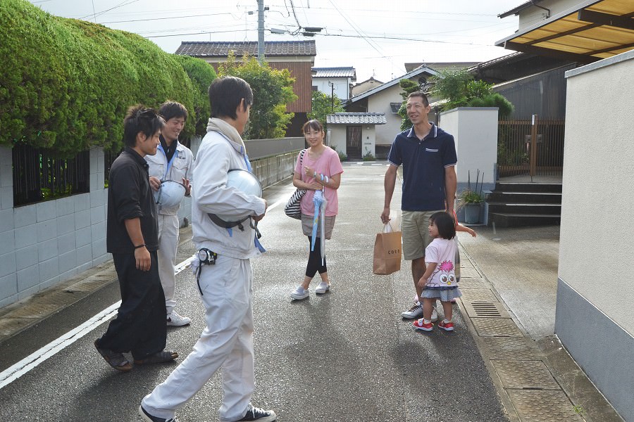 福岡県春日市紅葉ヶ丘西03　注文住宅建築現場リポート⑤　～上棟式～