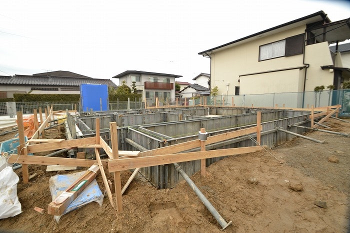 福岡県小郡市大板井01　注文住宅建築現場リポート③