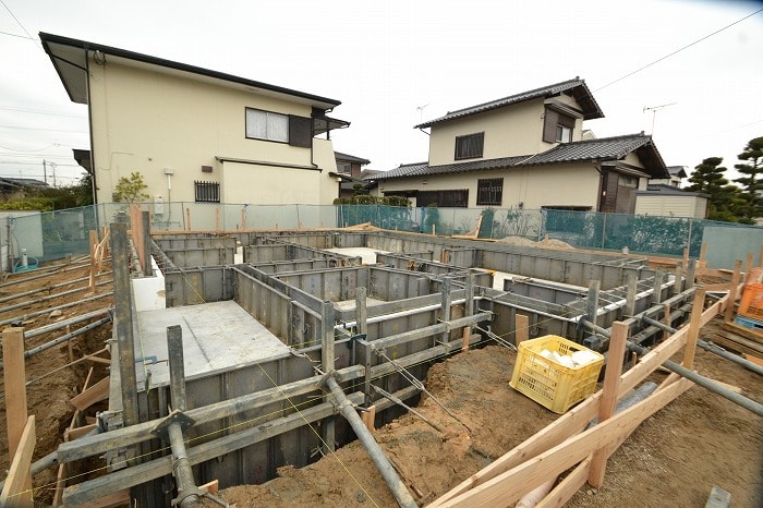 福岡県小郡市大板井01　注文住宅建築現場リポート③