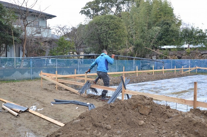 福岡市西区飯盛01　注文住宅建築現場リポート③