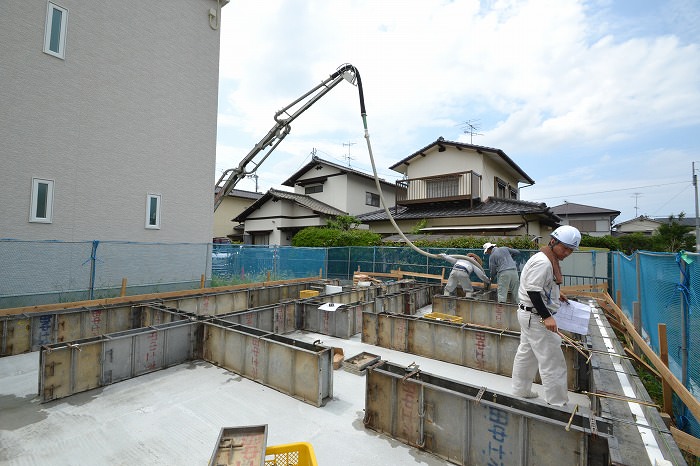 福岡市南区05　注文住宅建築現場リポート③