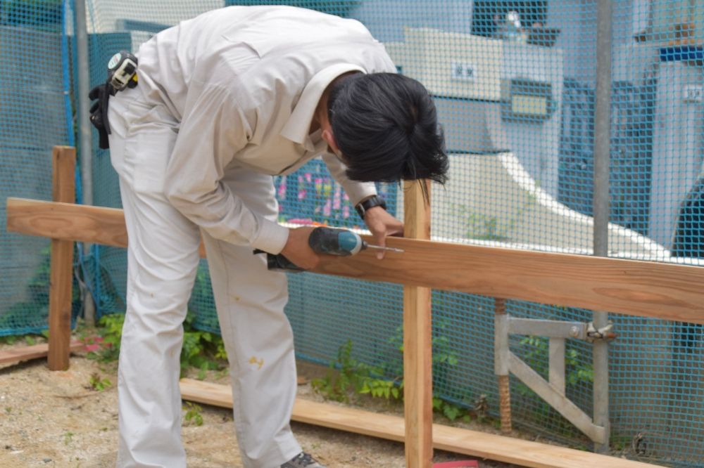 福岡市早良区東入部01　注文住宅建築現場リポート②