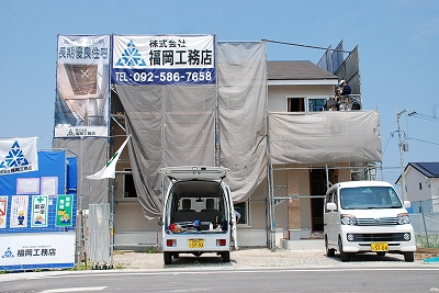 福岡市西区今宿01　注文住宅建築現場リポート⑪