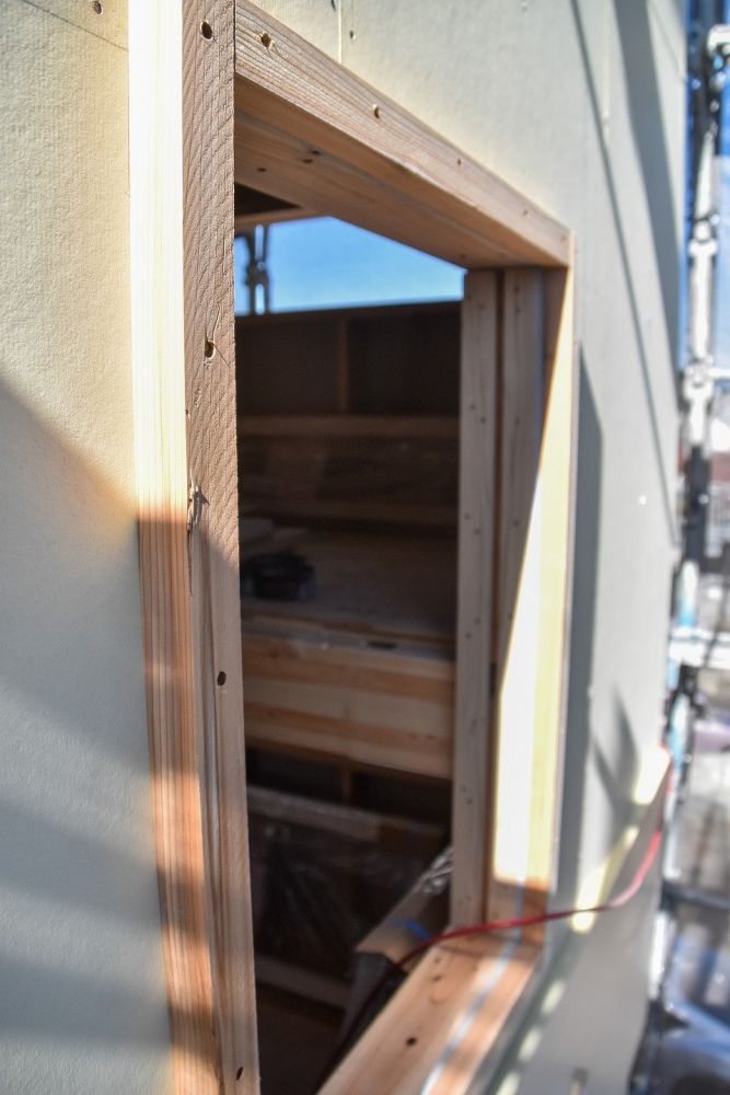「福岡市南区18」注文住宅現場リポート⑤【木工事】【サッシ】