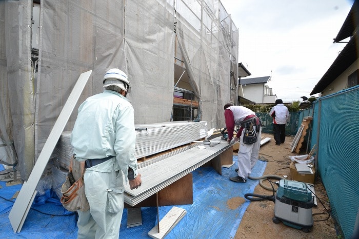 福岡県小郡市大板井01　注文住宅建築現場リポート⑧