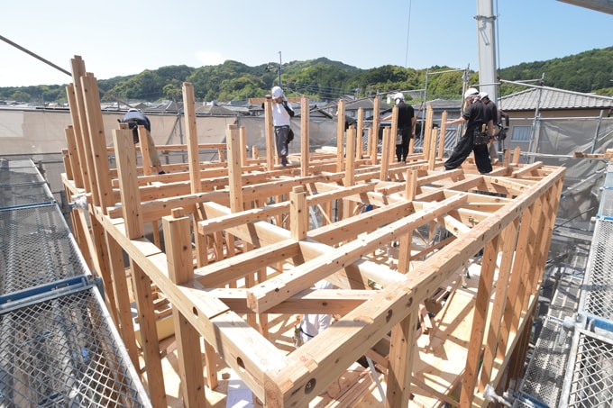 「大野城市02」注文住宅現場リポート④【上棟式】