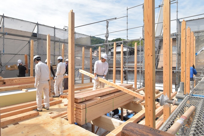 「大野城市02」注文住宅現場リポート④【上棟式】