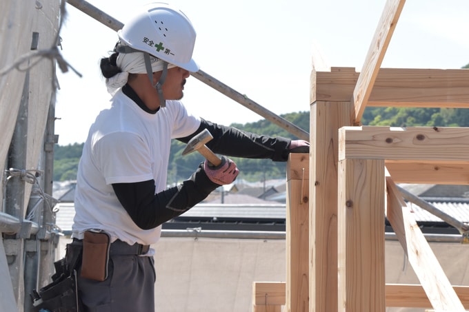 福岡県大野城市02　注文住宅建築現場リポート④　～上棟式～