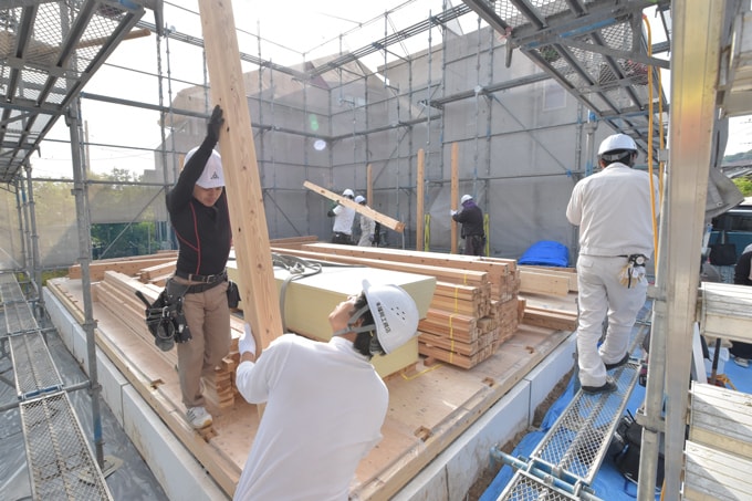「大野城市02」注文住宅現場リポート④【上棟式】