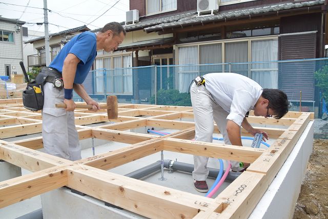 福岡市西区03　注文住宅建築現場リポート④